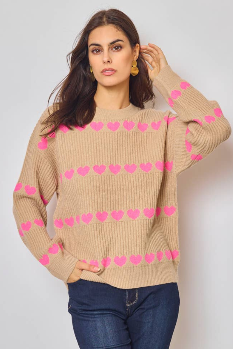 Aligned Heart Sweater