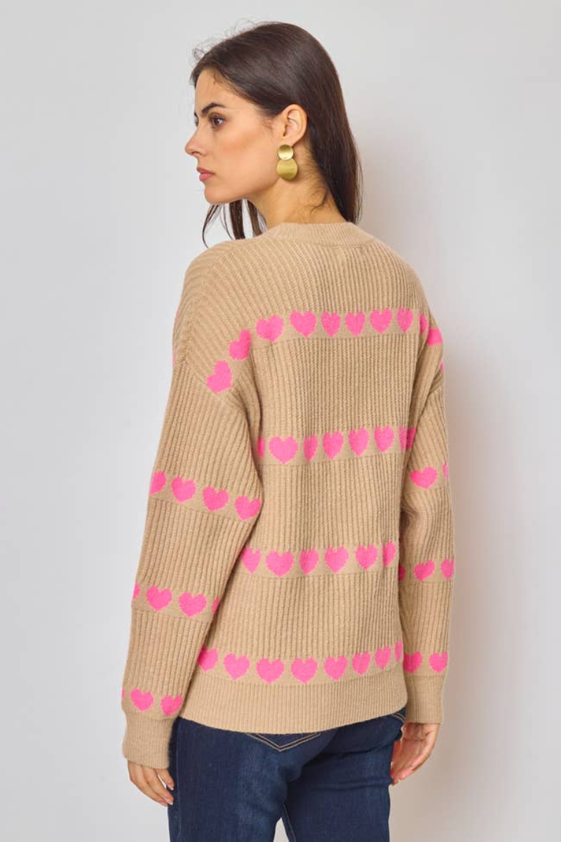 Aligned Heart Sweater