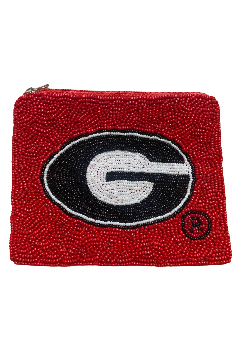 Beaded College Pouch