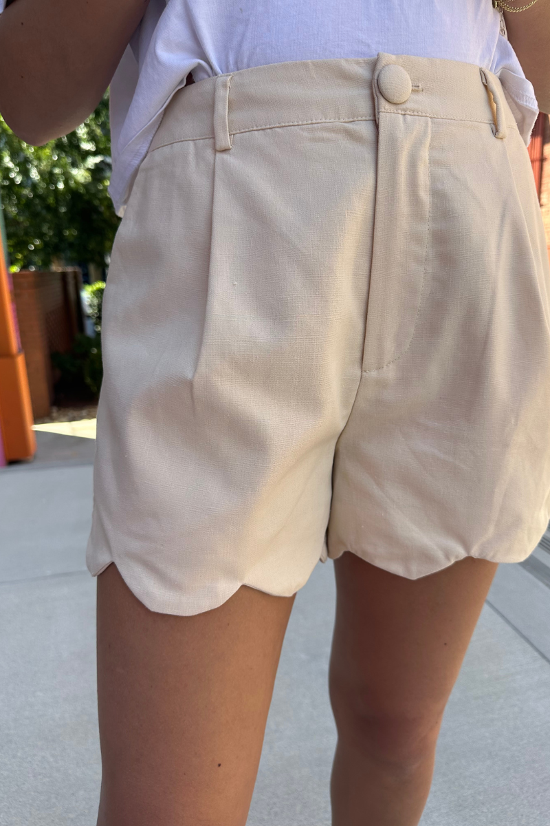 Scalloped Shorts