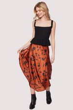 Sepia Dahlia Skirt