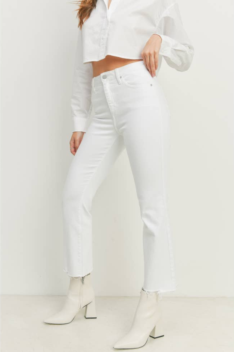 Vintage Stretchy Cropped Flare
