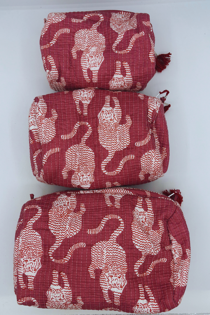 Set of 3 Cosmetic Bags